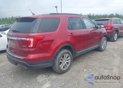 2018 Ford Explorer Xlt from USA, damaged, VIN 1FM5K8D83JGB53393